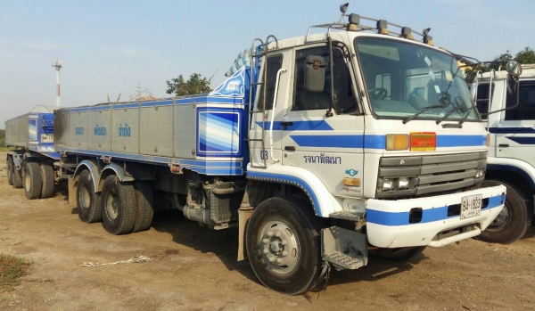 จองแล้ว (รับมัดจำเรียบร้อย3พ่วง) ลูกค้าสุดยอดมากๆ สิบล้อ นิสัน UD CWM430W 230ปี40 แม่ลูก3คาน ดั้มมีเนียม สภาพดีสวยบางเดิมพร้อมใช้ เล่มทะเบียนพร้อมโอน ราคา 980,000บ ต่อรองได้ ครับ