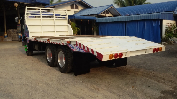ขายรถ 10 ล้อฮีโน่เทรเลอร์ เครื่องดีคัชชีสวย. เพลาเดียว. พรอ้มใช้งาน