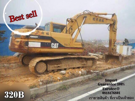 ขาย รถขุด320B จำหน่าย รถ เครื่องจักร อุปกรณ์ทุกชนิด นำเข้า100\% ราคาถูก eurotec 0818176901