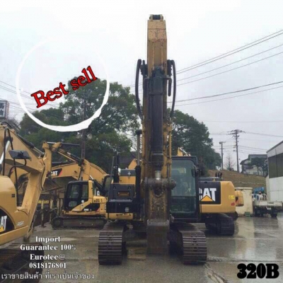 ขาย รถขุด320B จำหน่าย รถ เครื่องจักร อุปกรณ์ทุกชนิด นำเข้า100\% ราคาถูก eurotec 0818176901