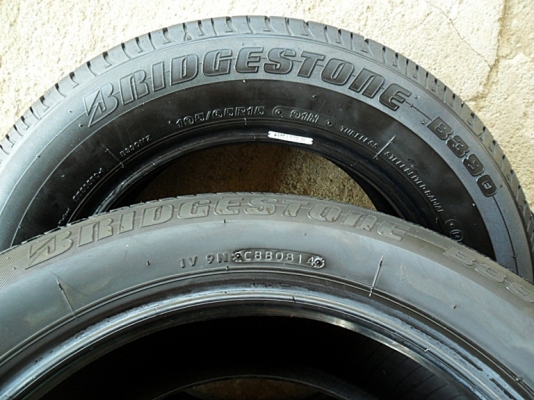 ยางขอบ15  บริดสโตน195-65-R15 ลงพื้นปลายปี14 (4เส้น2,600)