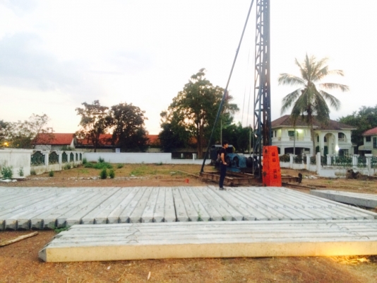 ขายปั้นจั่น ตอกเสาเข็มทุกขนาด085  -7666984