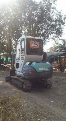 ขาย 350,000รถแบคโฮ KOBELCO sk 030หัวเก๋งแอร์เย็นรถสวยพร้อมใช้ 090-772-3710 090-772-3708