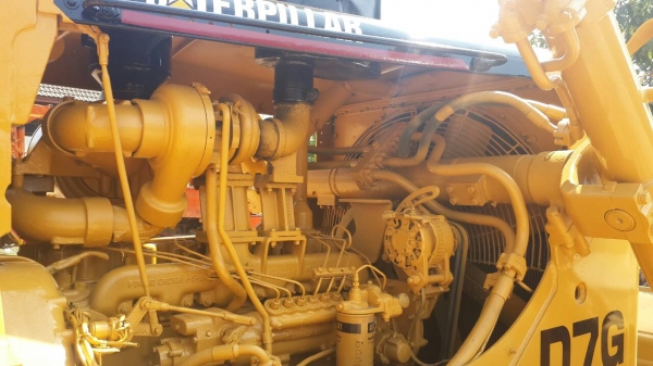 ขายแทรคเตอร์ CAT D7G เกียร์ตัด ซ่อมปรับสภาพทั้งคัน