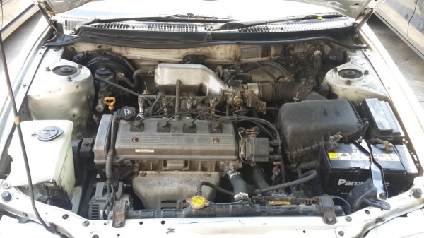 ตลาดห้วยขวาง ปี96 TOYOTA COROLLA สามห่วง เกียร์ออโต้ติดแก็ส พร้อมใช้งาน ขายถูก39,000บาท