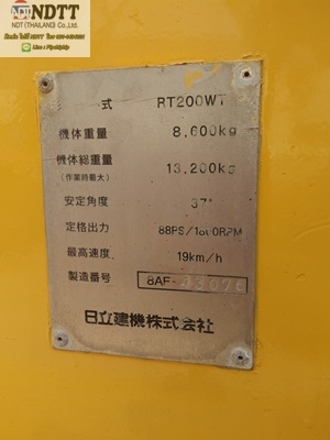 Hitachi RT200WT รถบด 7ล้อ รถเก่าญี่ปุ่นไม่เคยใช้งานในไทยครับ Hitachi RT200WT รถบด 7ล้อ รถเก่าญี่ปุ่นไม่เคยใช้งานในไทยครับ