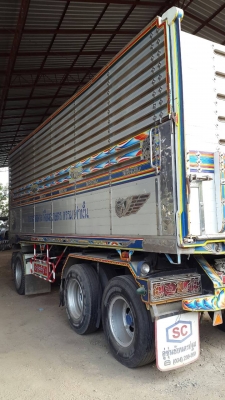 หางพ่วงเกษตร 3 คานล้อยก อลูมิเนียมเต็ม