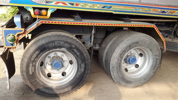 หางพ่วงเกษตร 3 คานล้อยก อลูมิเนียมเต็ม