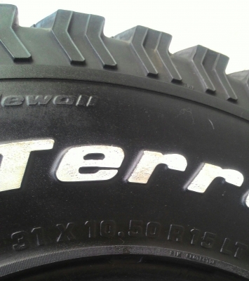 ขาย ยางBF All 31 R 15 สวยๆครับ