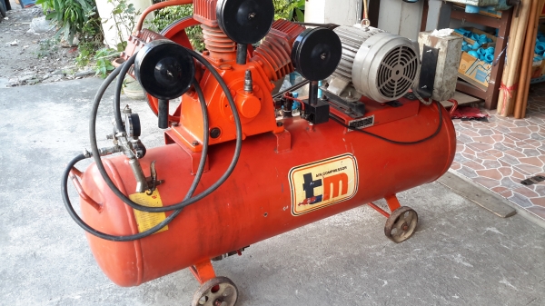 ปั้มลม 5 แรง มอเตอร์มิตชูบิชิ 5 แรง