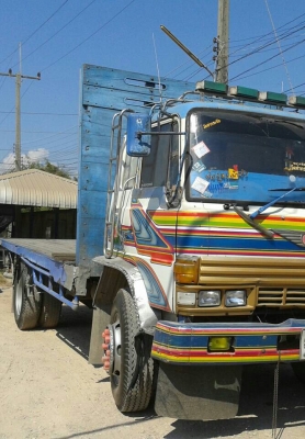 หกล้อ ฮีโน่ FL17 EH 700 พ.เวอร์ แอร์ พื้นเรียบ ยาว6.50ม สภาพดีสวยบางเดิมพร้อมใช้ ทะเบียนพร้มโน