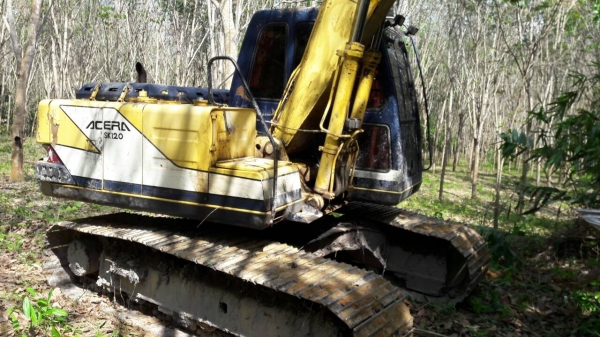 ขายรถแบคโฮ KOBELCO SK100-/// เอกสารอินวอย ระบบไฟเต็ม ราคา 700000