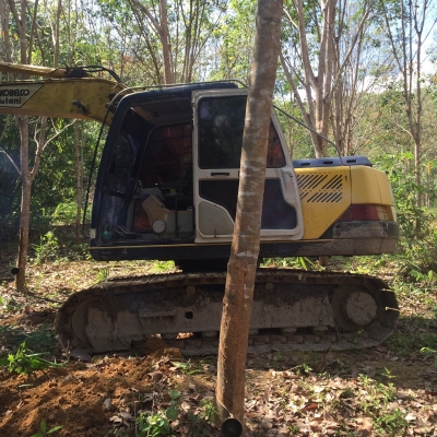 ขายรถแบคโฮ KOBELCO SK100-/// เอกสารอินวอย ระบบไฟเต็ม ราคา 700000