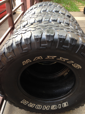 ยาง Mud Maxxis 31 10.5 R15 พร้อมใช้งาน ราคาไม่แพง