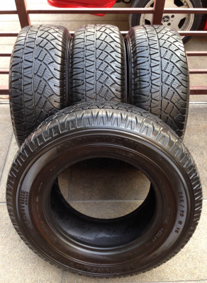 ยาง Michelin Latitude Cross 245 70 16 ปลายปี12 ดอกเต็ม ใช้กันยาว ราคาไม่แพง