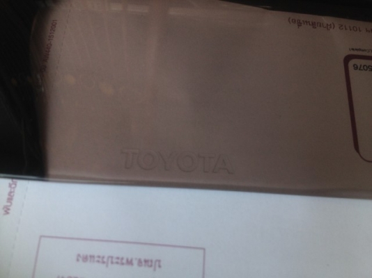 กันสาดเเท้ TOYOTA WIHS ครบชุดหน้าหลังกริบครบเก่าญี่ปุ่นสภาพดี