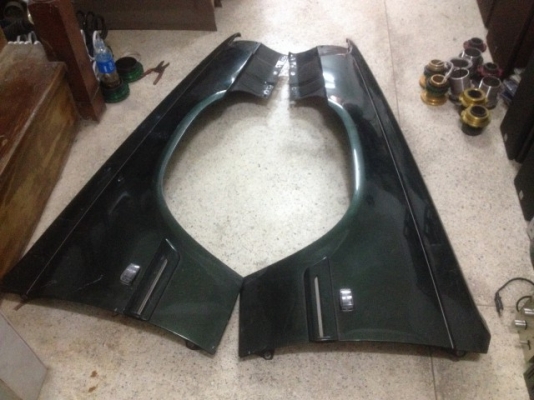 เเก้มข้างพร้อมไฟเเก้ม VOLVO S90 960 เก่าญี่ปุ่นสภาพสวยคู่ละ