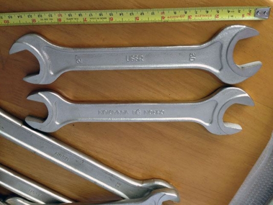 ขายประแจปากตายรัสเซียเบอร์27/30งานเก่าเก็บ USSR Rusia. ขายประแจปากตายรัสเซียเบอร์27/30งานเก่าเก็บ USSR Rusia.