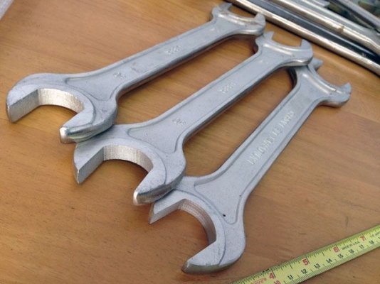 ขายประแจปากตายรัสเซียเบอร์27/30งานเก่าเก็บ USSR Rusia. ขายประแจปากตายรัสเซียเบอร์27/30งานเก่าเก็บ USSR Rusia.