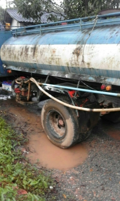 6 ล้อหัวยาวบรรทุกน้ำ พร้อมใช้ งานทะเบียน ม79 แจ้งเกิดได้ทั่วไท