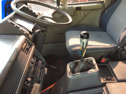 ขายสิบล้อดั้มพ่วงแม่ลูกMITSUBISHI FN527S ETCยูโรวันโบอินเตอร์220แรง10speedติดก๊าซNgv6ถัง