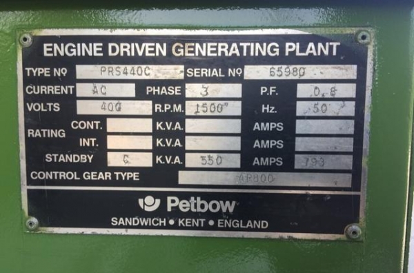 ขายเครื่องปั่นไฟ ขนาด550kva Perkins Stamford สอบถามเพิ่มเติมได้ที่ pipat 098-2641749