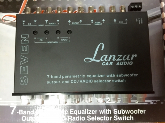 ขายปรีแอมป์ LANZAR Z-77 รองรุ่นใหญ่แยกขับซับ 12" แรงๆเลย