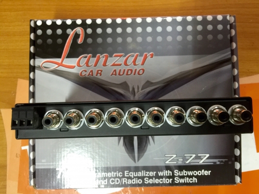 ขายปรีแอมป์ LANZAR Z-77 รองรุ่นใหญ่แยกขับซับ 12" แรงๆเลย