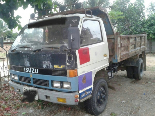 หกล้อ อีซูซุ NPR57Lเครือง4BC2-100ดั้มสามมิต 5คิว ช่วงล่างใหญ่ หน้าFหลังF สภาพดีเดิมๆพร้อมใช้ ทะเบียนพร้อมโอน