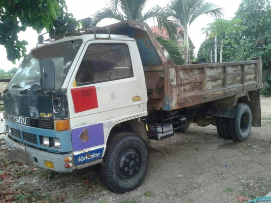 หกล้อ อีซูซุ NPR57Lเครือง4BC2-100ดั้มสามมิต 5คิว ช่วงล่างใหญ่ หน้าFหลังF สภาพดีเดิมๆพร้อมใช้ ทะเบียนพร้อมโอน