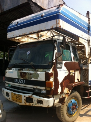 195 แรง ร็อกกี้ตัวแรก ฝาขาว เครื่องดี บรรทุกมอเตอร์ไซด์โรงงานมาก่อน