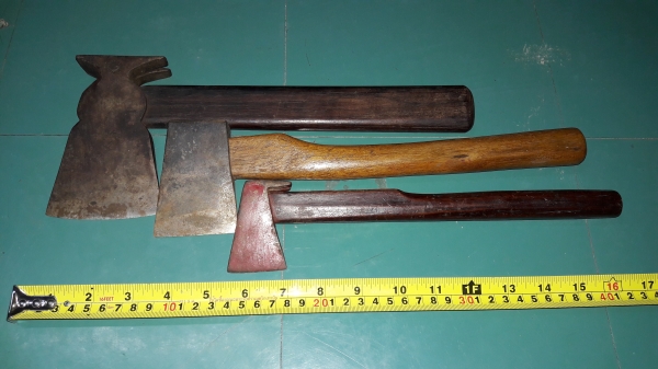 ขายขวานงานเก่าไทย1ชุด 3ขนาด