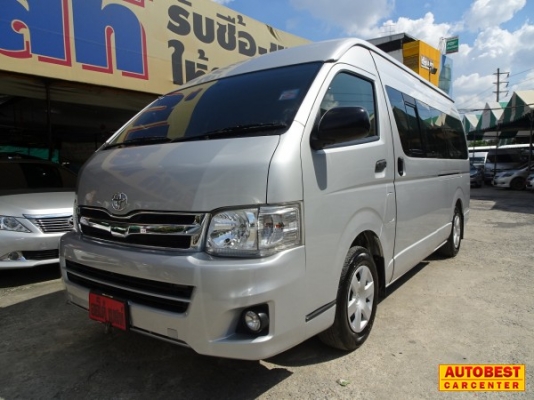 โทร 0922726669 คุณตันหยงรถตู้เบสมือสองฝั่งธน รถตู้ ดีเซลล์ ปี 2013เบาะหนัง 3 แถว ราคา 899,000 บาท