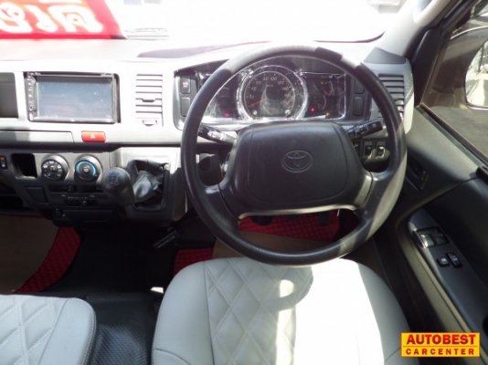 โทร 0922726669 คุณตันหยงรถตู้เบสมือสองฝั่งธน รถตู้ ดีเซลล์ ปี 2012 เบาะหนัง 3 แถว แต่งวีไอพี หน้าใหม่ ราคา 999,000 บาท