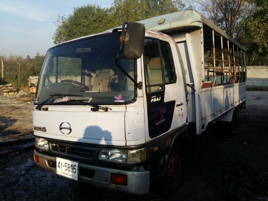 รถหกล้อ hino FBCJ รถห้างแท้ เครื่อง JO5C 140แรง เบรกจิฟฟี่ เครื่องดีคันซีสวย ภาษีไม่ขาดเล่มทะเบียนชุดโอนคร