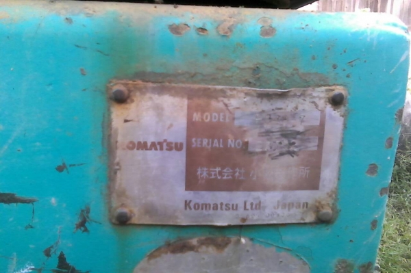 ขายแม็คโค โคมัสสุpc40 รุ่น7 มีเก๋งพร้อมไลน์หัวเจอะ โซ่ใหม่ รถพร้อมทำงาน 560,000บาท