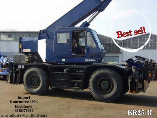ขาย รถเครน 25 ตัน KR25-3 จำหน่าย รถ เครื่องจักร อุปกรณ์ทุกชนิด นำเข้า100\% ราคาถูก eurotec 0818176901 ขาย รถเครน 25 ตัน KR25-3 จำหน่าย รถ เครื่องจักร อุปกรณ์ทุกชนิด นำเข้า100\% ราคาถูก eurotec 0818176901