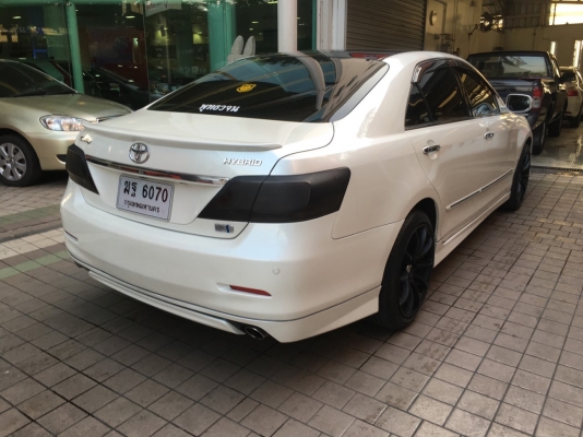 2011 TOYOTA CAMRY 2.4HYBRID สีขาว 2011 TOYOTA CAMRY 2.4HYBRID สีขาว