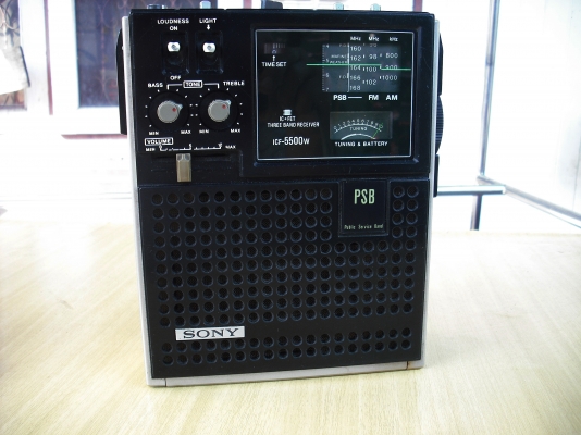 SONY ICF - 5500W เครื่อง 3 BANDS Made in Japan