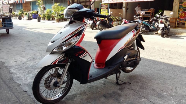 Mioปี 56 สีแดง ขาว รถสวยมาก เครื่องเดิม แน่นๆ มีเล่ม เอกสารครบ ไม่ผิดหวังแน่นอน โทร. 02-9165022,099-0812001