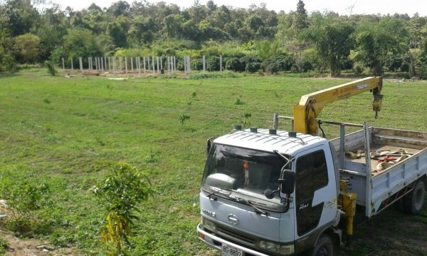 รถบรรทุก 6 ล้อ HINO ติดเครน ปีจดทะเบียน 2540 140 แรงม้า