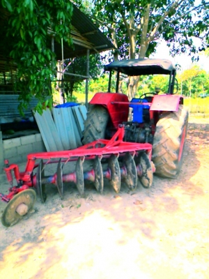 ขายรถไถแมสซี่185เพลาเหลี่ยมผาน7