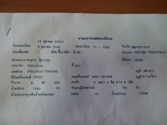 ขายรถบรรทุก 6 ล้อ