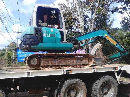 ขายรถแบคโฮ KOMATSU PC40-7 เอกสารอินวอย ราคา 400000