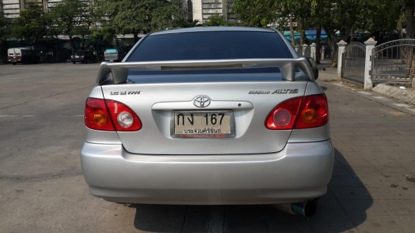 TOYOTA COROLLA, ALTIS 1.6 E  เครื่องเดิม สีเดิม ติดแก๊ชLPGหัวฉีดอย่างดี เรียบร้อย สีสวยบางเดิมทั้งคัน ภายในสวยเรียบร้อย ขายถูกๆๆ