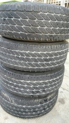 ล้อขอบ 16 6รู พร้อมยาง 265 70 16 ปี 11 ชุดล่ะ 5500