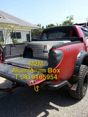 รับทำงาน กล่อง อลูมิเนียม ปูพื้นอลูมิเนียม ตามแบบทุกรุ่น