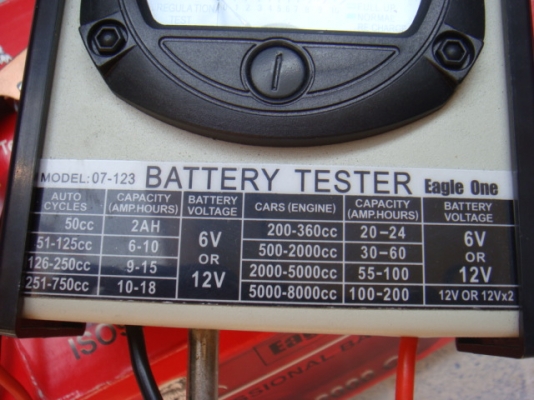 เครื่องทดสอบแบตเตอรี่