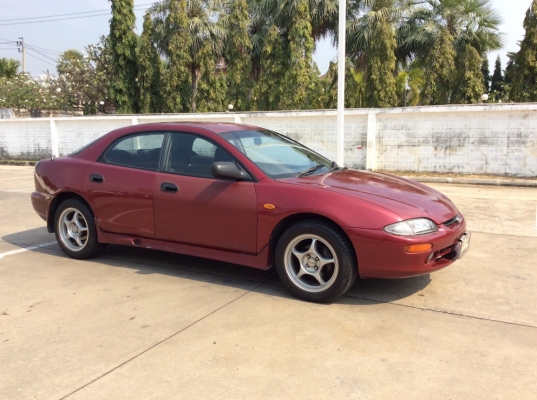 ขายรถ มาสด้า แลนติส ปี95 เครื่อง 1.8 เกียร์ธรรมดา เพาเวอร์ ไฟฟ้าทั้งคัน ภายในสวยๆแอร์เย็นหนาว ตัวถังเดิมๆไม่มีขนสีบางๆทั้งคันสีซีดบางชิ้น แม็ก enkai pro1แท้ ขอบ16&quot; เครื่องแน่นๆช่วงล่างแน่นเงียบกริบ รถขับดีมากครับ รถทรงสปอร์ตหายาก เล่มพร้อมขายถูกครับ