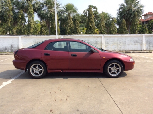 ขายรถ มาสด้า แลนติส ปี95 เครื่อง 1.8 เกียร์ธรรมดา เพาเวอร์ ไฟฟ้าทั้งคัน ภายในสวยๆแอร์เย็นหนาว ตัวถังเดิมๆไม่มีขนสีบางๆทั้งคันสีซีดบางชิ้น แม็ก enkai pro1แท้ ขอบ16&quot; เครื่องแน่นๆช่วงล่างแน่นเงียบกริบ รถขับดีมากครับ รถทรงสปอร์ตหายาก เล่มพร้อมขายถูกครับ